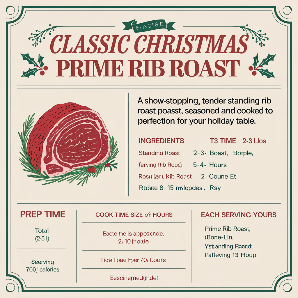 Alt text: "A perfectly roasted prime rib on a wooden cutting board, garnished with fresh rosemary sprigs. The roast is sliced to reveal its tender, juicy interior, with bottles of oil and cream in the background."






